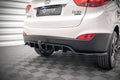 Maxton Design Street+ Mittlerer Diffusor RACE passend für Hyundai ix35 Mk1 schwarz Hochglanz