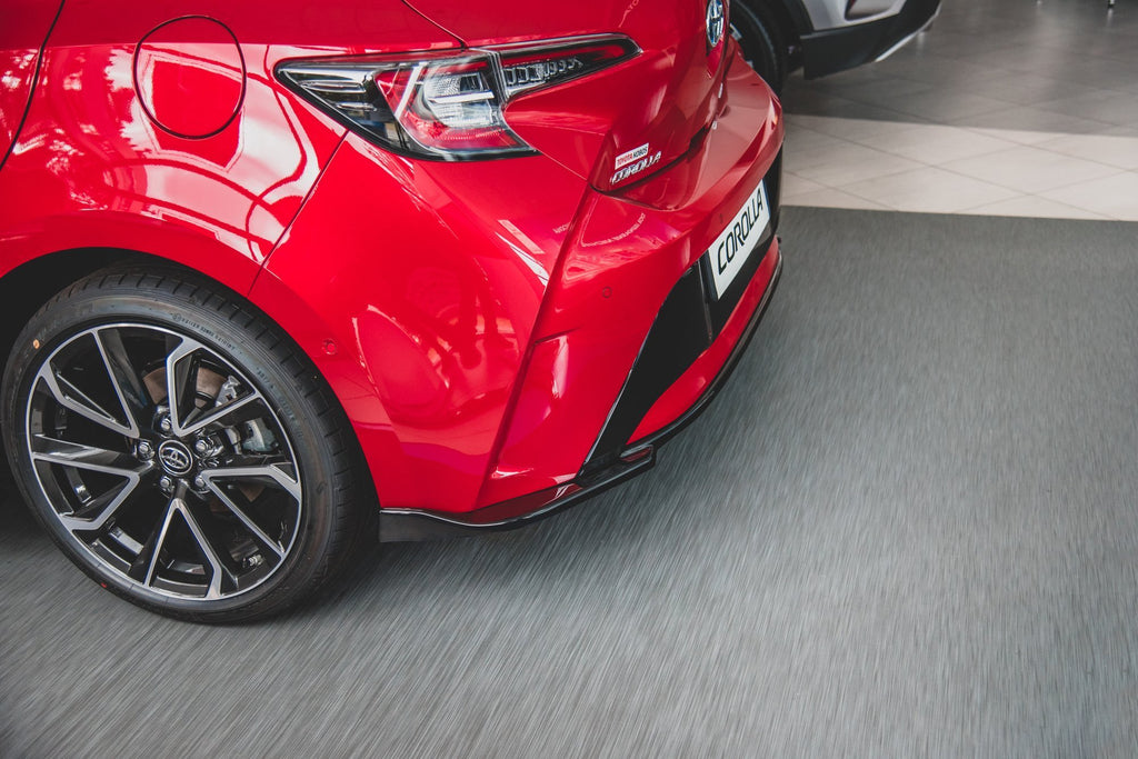 Maxton Design Heckansatz Toyota Corolla XII Hatchback schwarz Hochglanz für Toyota Corolla XII [2019- 2023]