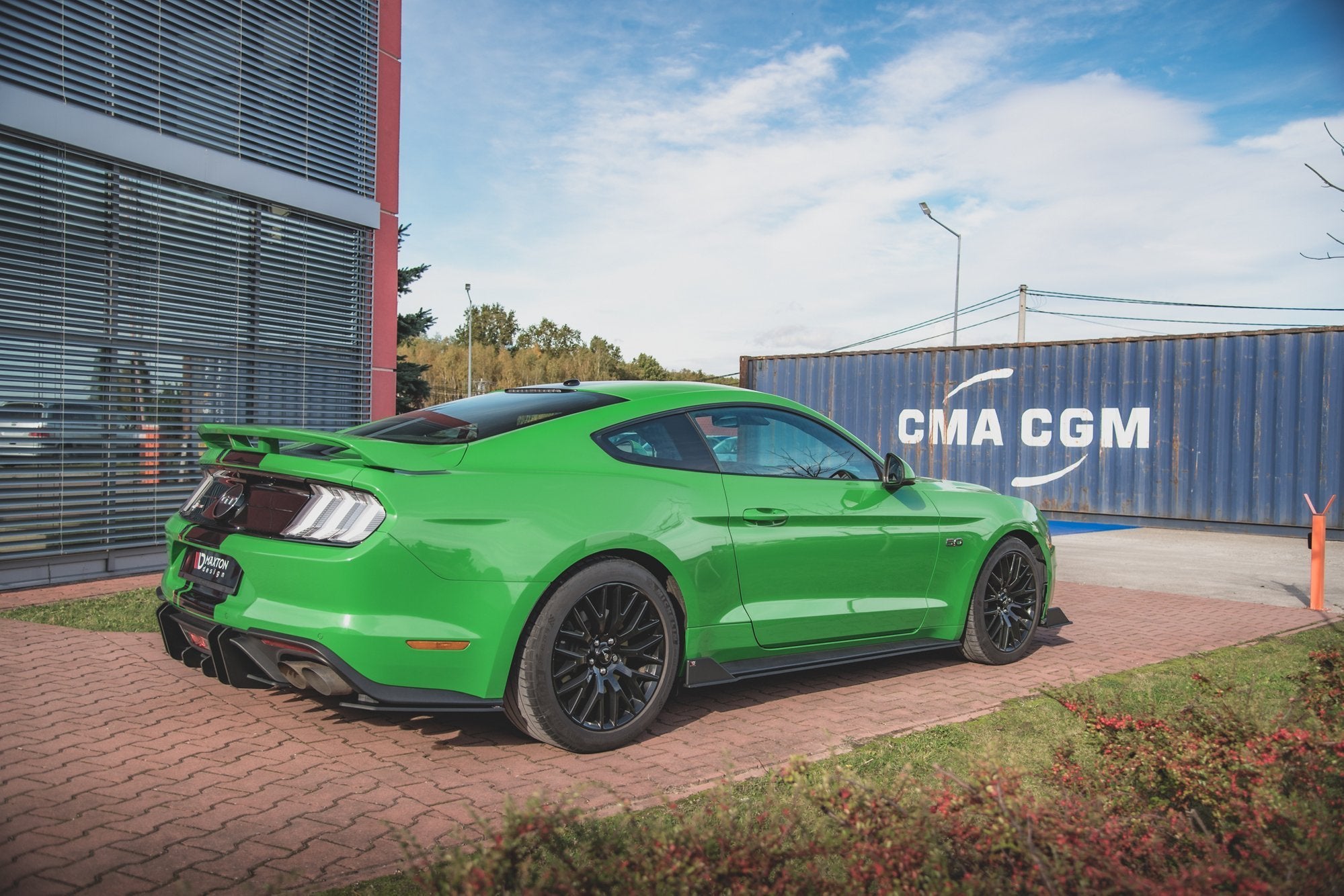 Maxton Design Street Pro Street+ Seitenschweller Leisten V.2 passend für Ford Mustang GT Mk6 Facelift