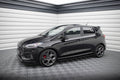 Maxton Design Street+ Seitenschweller Leisten passend für V.1 passend für Ford Fiesta ST / ST-Line Mk8 schwarz Hochglanz