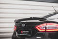 Maxton Design Spoiler CAP passend für Ford Mondeo Mk5 schwarz Hochglanz