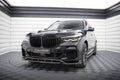 Maxton Design Street+ Spoilerlippe Front Ansatz V.2 passend für BMW X5 M-Paket G05 schwarz Hochglanz
