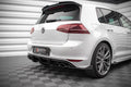 Maxton Design Hintere Seiten Flaps passend für VW Golf R Mk7 schwarz Hochglanz