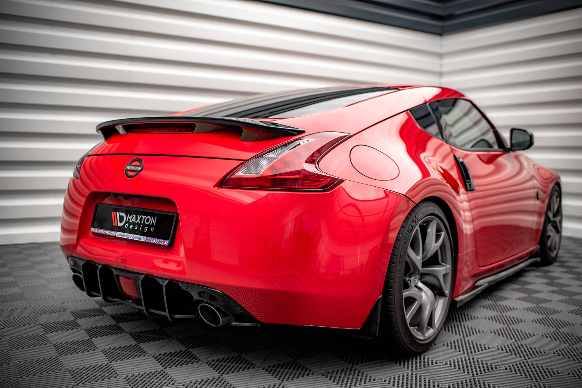 Maxton Design Street Pro Heckschürze passend für Nissan 370Z
