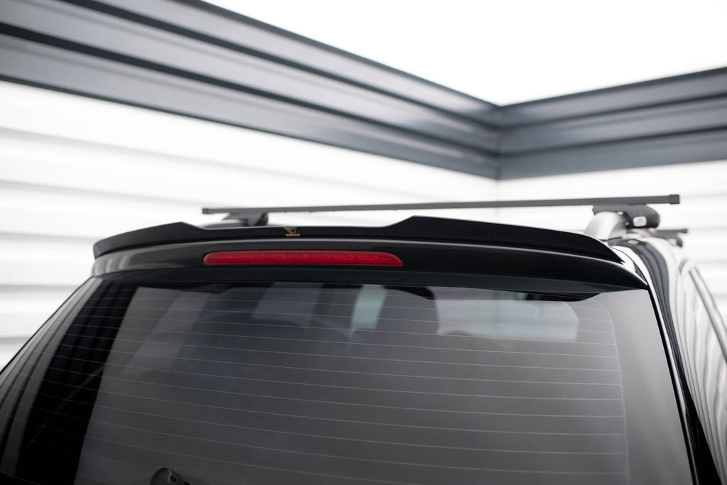 Maxton Design Spoiler CAP passend für VW Touareg Mk2 schwarz Hochglanz