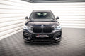 Maxton Design Street+ Spoilerlippe Front Ansatz V.2 passend für BMW X3 M40d / M40i / M-Paket G01 schwarz Hochglanz