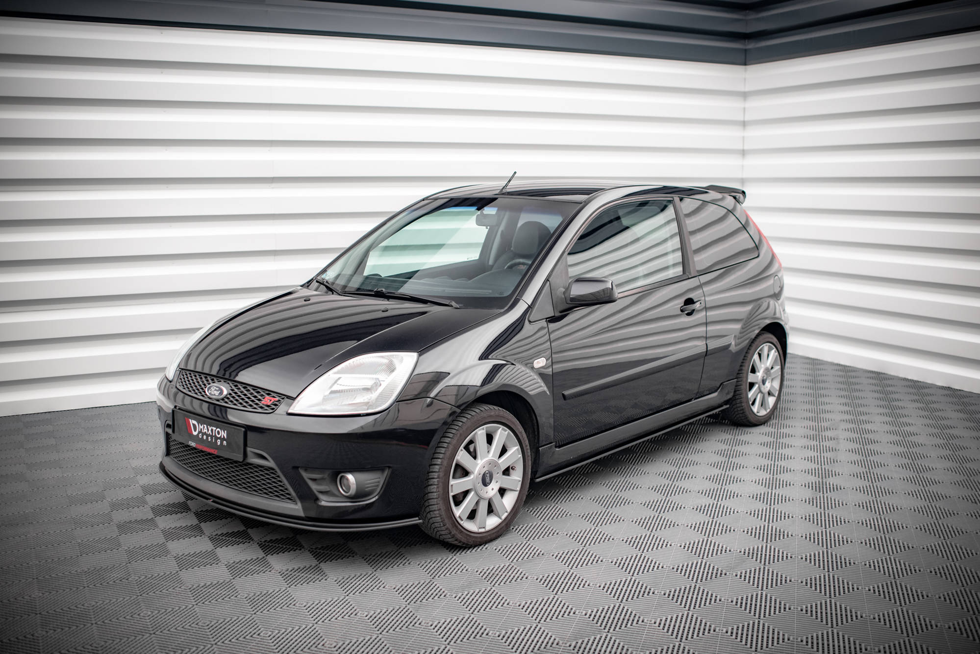 Maxton Design Street Pro Street+ Seitenschweller Leisten passend für Ford Fiesta ST Mk6