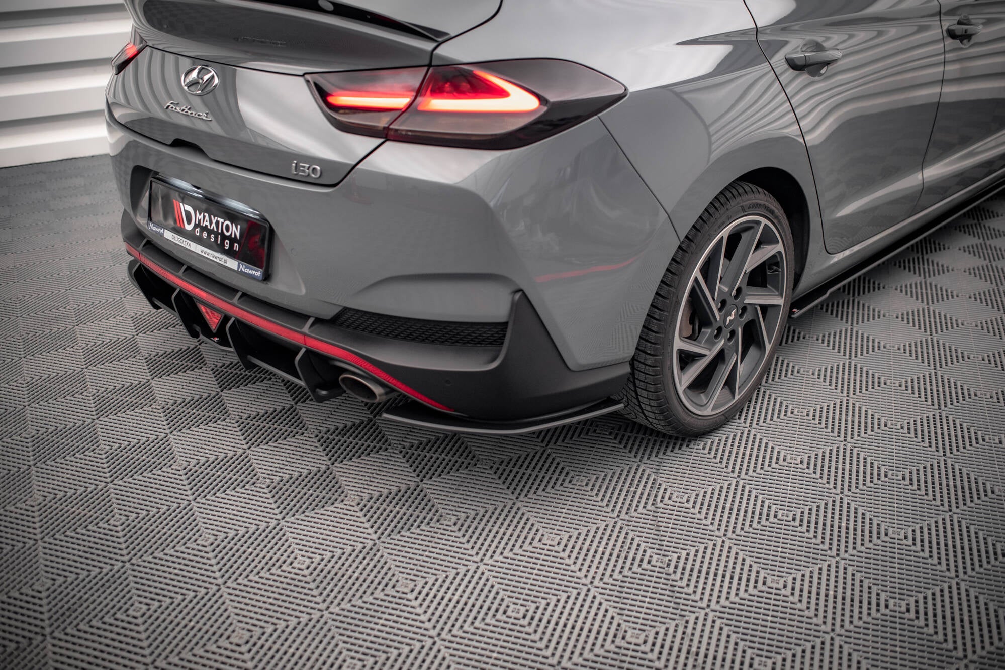 Maxton Design Street Pro Heckschürze passend für Hyundai I30 Fastback N-Line Mk3 Facelift