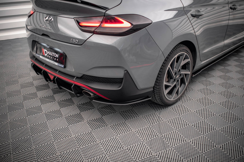 Maxton Design Street Pro Heckschürze passend für Hyundai I30 Fastback N-Line Mk3 Facelift