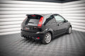 Maxton Design Street Pro Heck Ansatz Flaps Diffusor + Flaps passend für Ford Fiesta ST Mk6 schwarz Hochglanz
