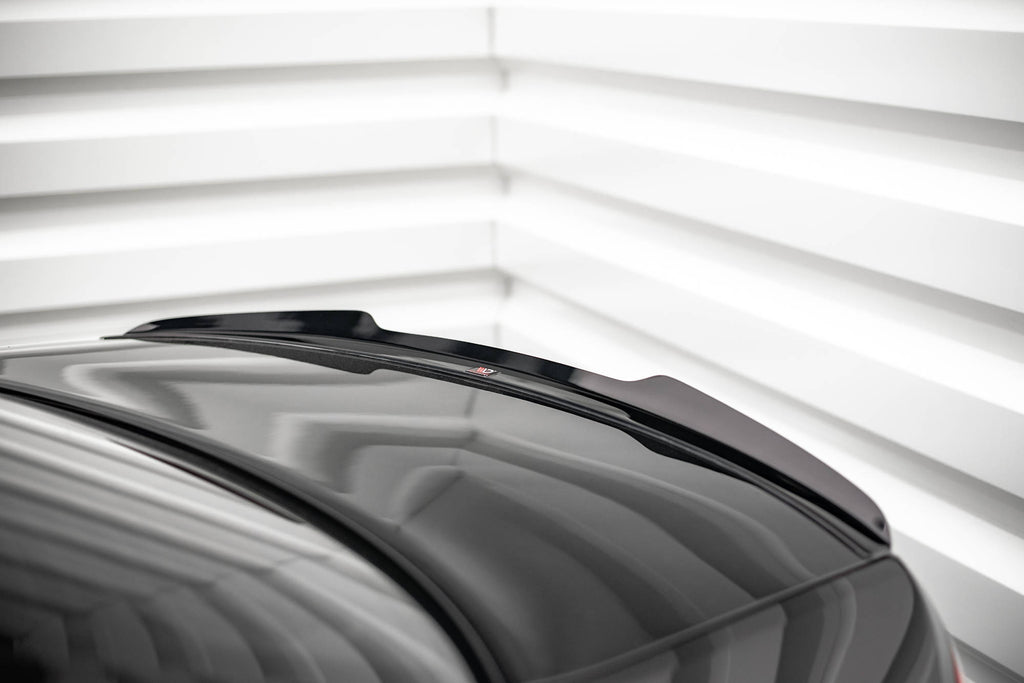 Maxton Design Spoiler CAP passend für Audi S8 D3 schwarz Hochglanz