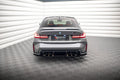 Maxton Design Heck Ansatz Flaps Diffusor V.1 passend für BMW M3 Limousine / Touring G80 / G81 schwarz Hochglanz
