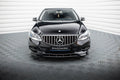 Maxton Design Street+ Spoilerlippe Front Ansatz passend für Mercedes-Benz E W212 Facelift schwarz Hochglanz