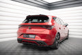 Maxton Design Street+ Mittlerer Diffusor RACE passend für Cupra Leon Hatchback Mk1 schwarz Hochglanz