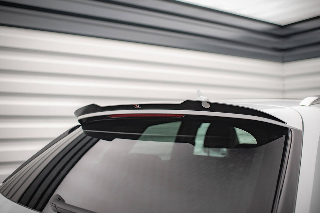Maxton Design Spoiler CAP passend für Audi Q3 Sport 8U Facelift / S-Line 8U schwarz Hochglanz