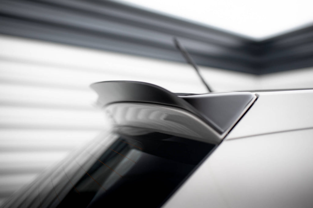 Maxton Design Spoiler CAP passend für Skoda Fabia Hatchback Mk3 schwarz Hochglanz