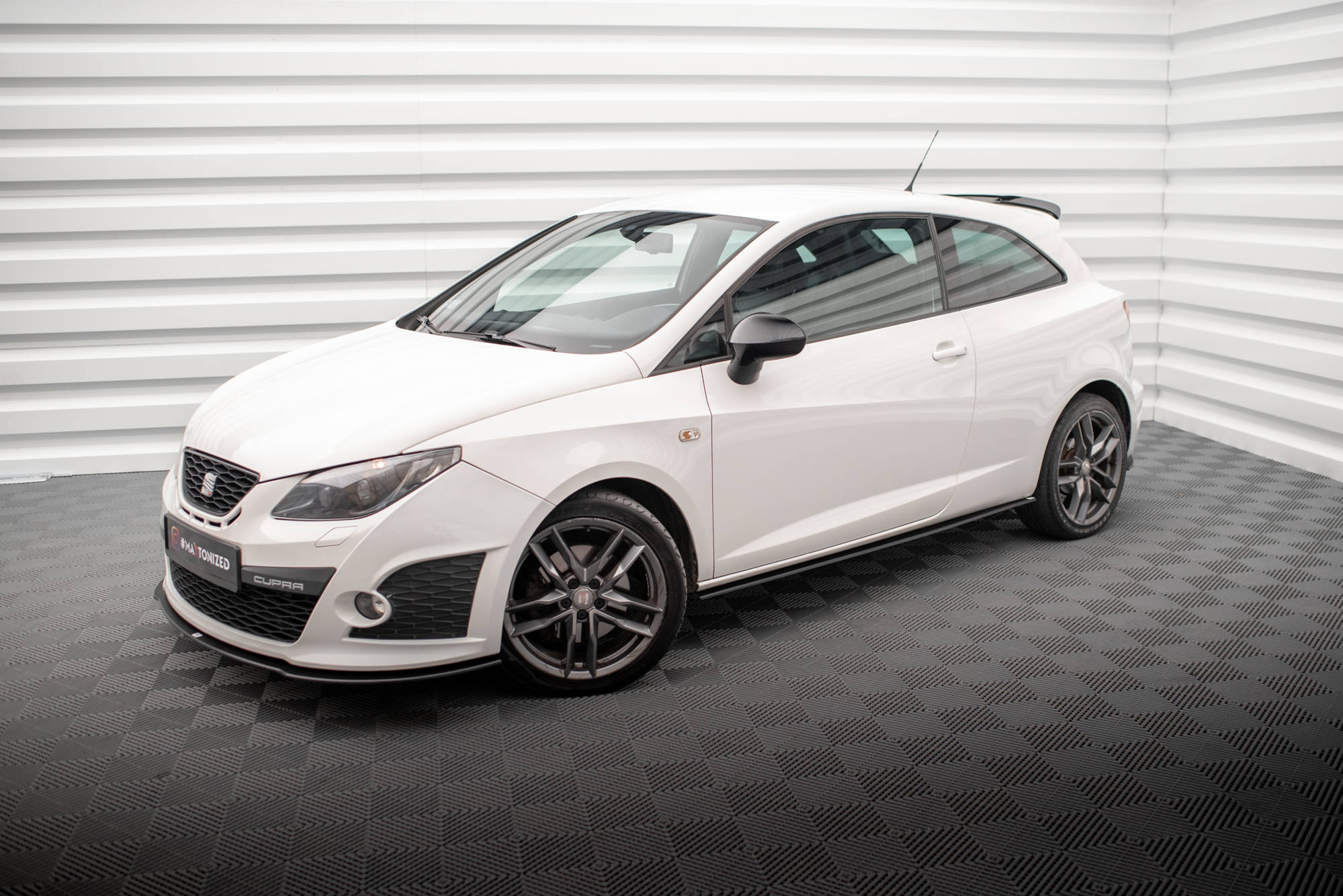 Maxton Design Street Pro Street+ Seitenschweller Leisten passend für Seat Ibiza Cupra Sport Coupe Mk4