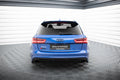 Maxton Design Heck Ansatz Flaps Diffusor passend für Audi Audi RS6 C7 / C7 Facelift schwarz Hochglanz