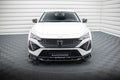 Maxton Design Street+ Spoilerlippe Front Ansatz passend für Peugeot 408 Mk1 schwarz Hochglanz