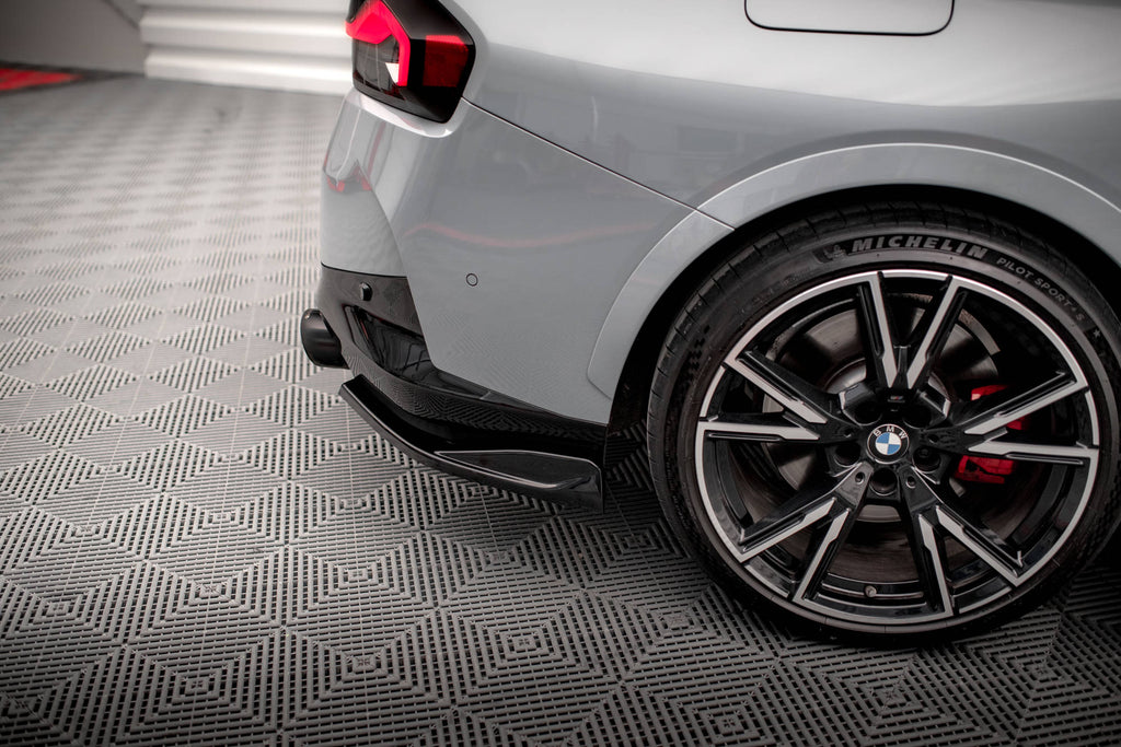 Maxton Design Heck Ansatz Flaps Diffusor V.1 passend für BMW 2 Coupe M240i G42 schwarz Hochglanz