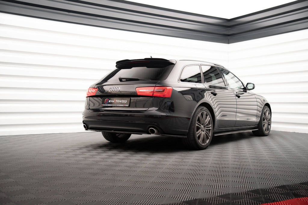 Maxton Design Heckansatz Audi A6 Avant / Limousine C7 schwarz Hochglanz für Audi A6