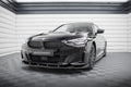 Maxton Design Street+ Spoilerlippe Front Ansatz V.3 passend für BMW 2 Coupe G42 schwarz Hochglanz