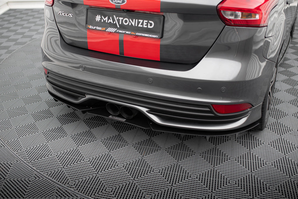 Maxton Design Heckschürze passend für Ford Focus ST Mk3 FL
