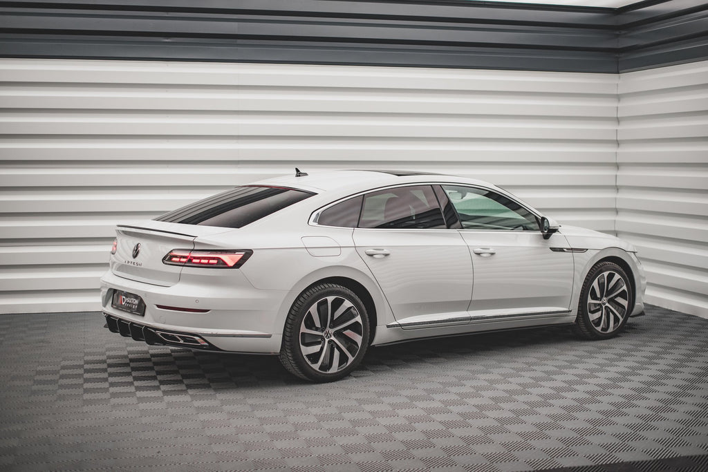 Maxton Design Street Pro Street+ Seitenschweller Leisten passend für V.1 passend für VW Arteon R/ R-Line Limousine / Shooting Brake Mk1 Facelift