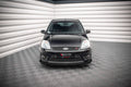 Maxton Design Street Pro Street+ Spoilerlippe Front Ansatz passend für + Flaps passend für V.1 + Flaps Ford Fiesta ST Mk6 schwarz Hochglanz