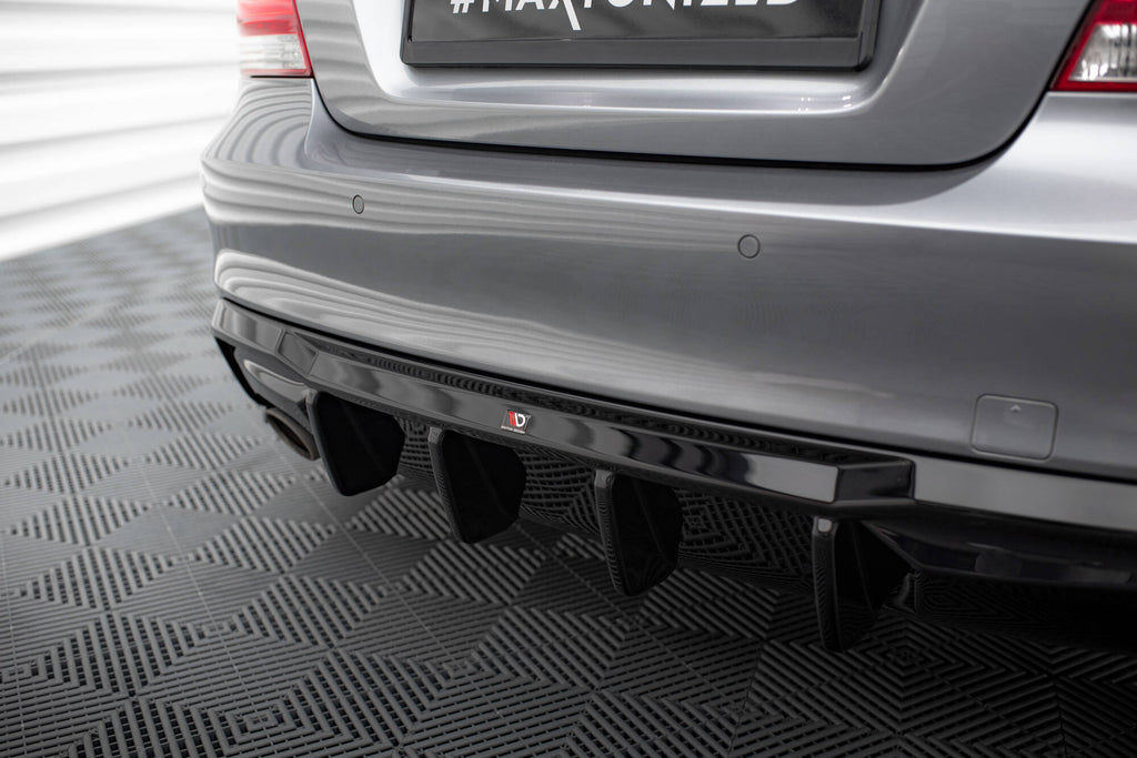 Maxton Design Diffusor Heck Ansatz passend für BMW 1er M-Paket E82