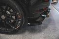 Maxton Design Heck Ansatz Flaps Diffusor passend für VW Golf 7 GTI TCR schwarz Hochglanz