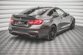 Maxton Design Diffusor Heck Ansatz passend für BMW M4 F82 schwarz Hochglanz
