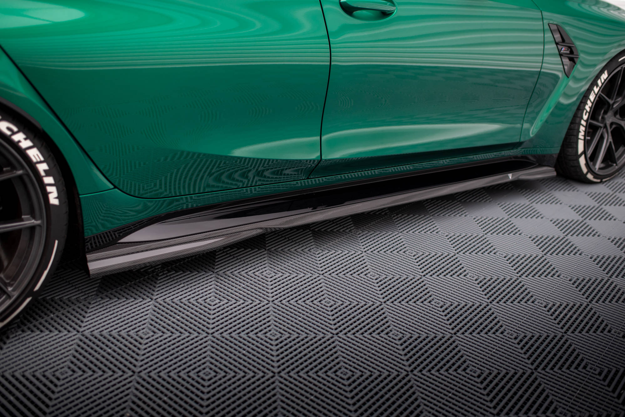 Maxton Design Prepreg Carbon Fiber Seitenschweller BMW M3 Limousine / Touring G80 / G81 für BMW M3 G80