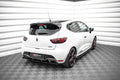 Maxton Design Street+ Mittlerer Diffusor RACE passend für Renault Clio RS Mk4 schwarz Hochglanz