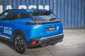 Maxton Design Street+ Mittlerer Diffusor RACE passend für Peugeot 2008 Mk2 schwarz Hochglanz