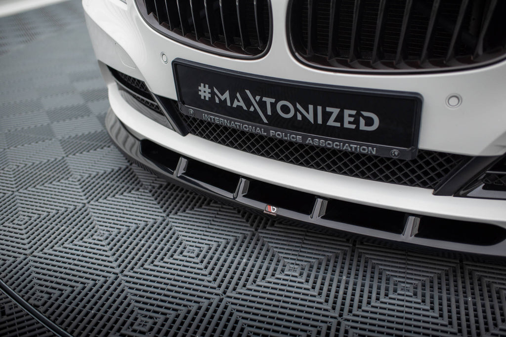 Maxton Design Street+ Spoilerlippe Front Ansatz V.1 passend für BMW Z4 E89 schwarz Hochglanz