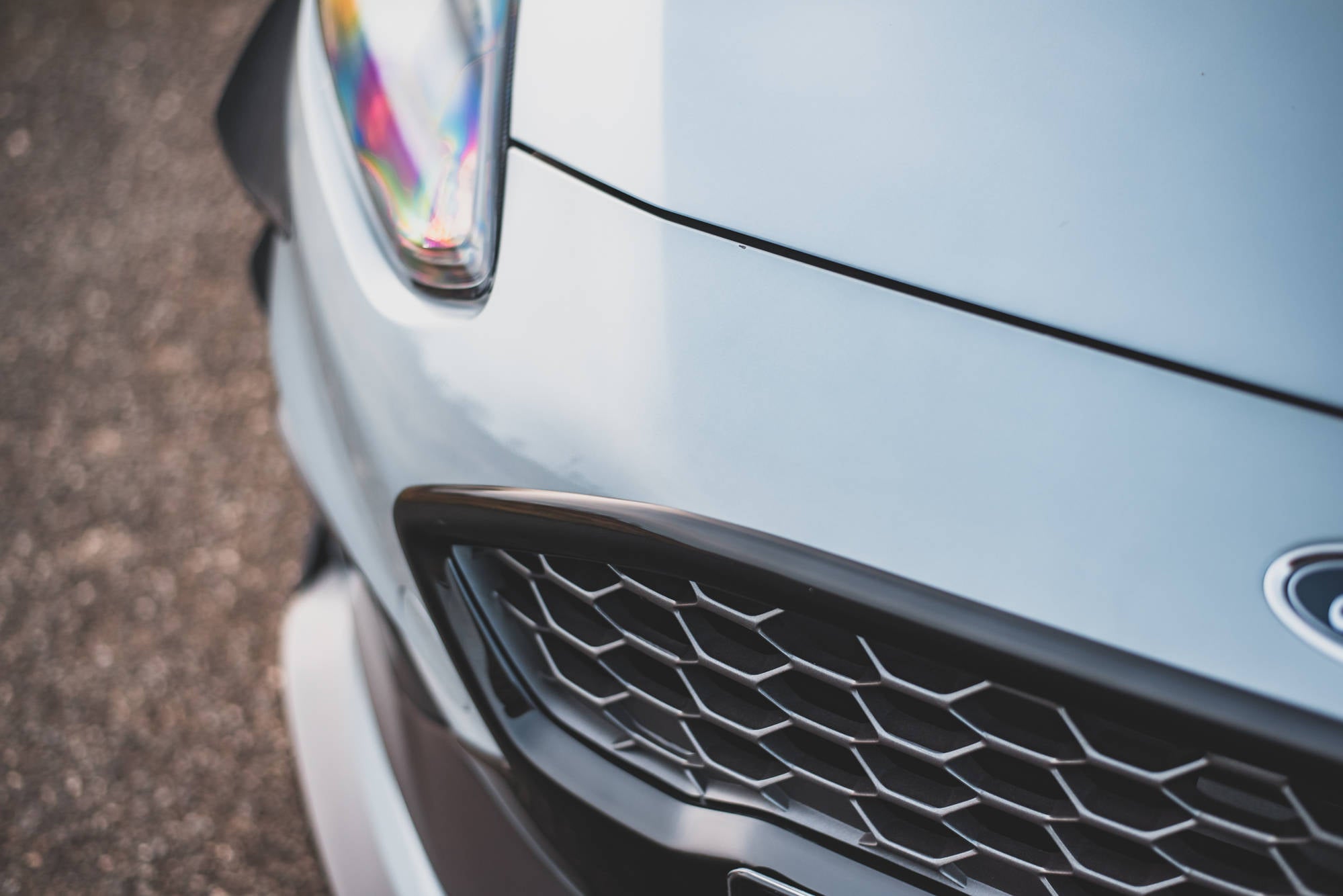 Maxton Design Front Grill Ford Fiesta ST Mk8 schwarz matt für Ford