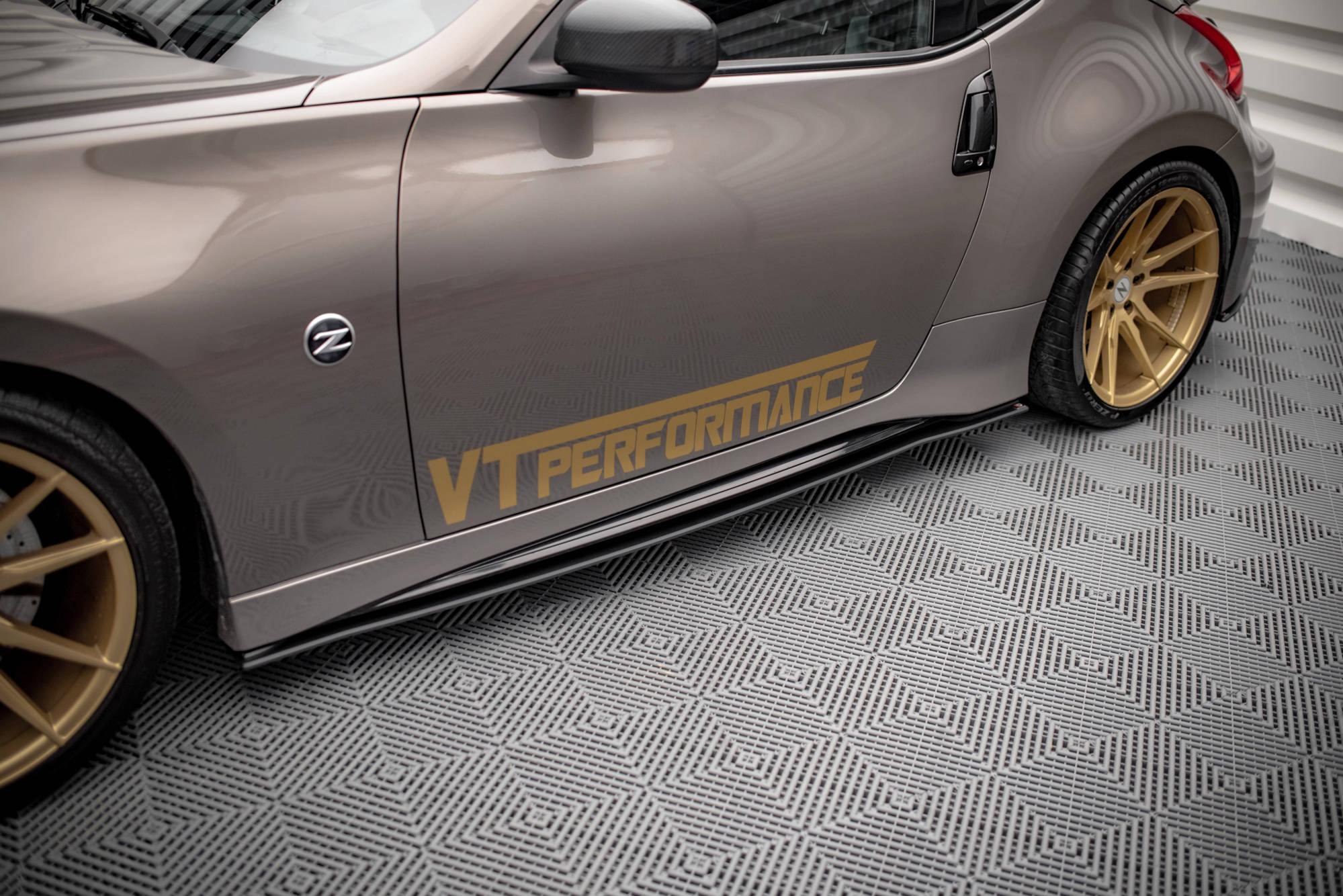 Maxton Design Street Pro Street+ Seitenschweller Leisten passend für Nissan 370Z Nismo Facelift