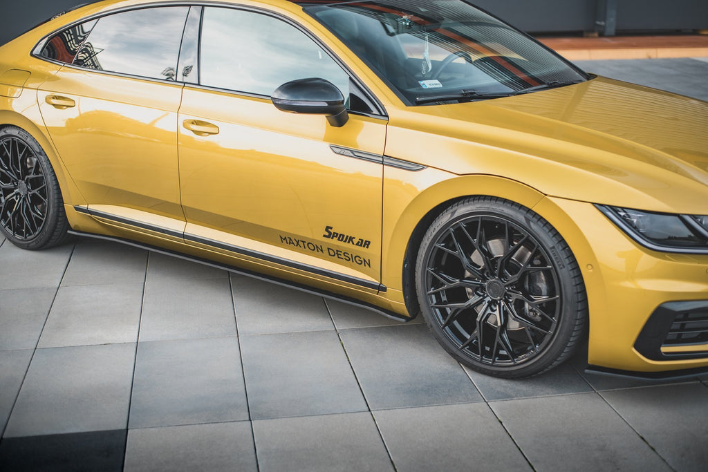Maxton Design Street Pro Street+ Seitenschweller Leisten passend für VW Arteon R-Line Limousine / Shooting Brake Mk1
