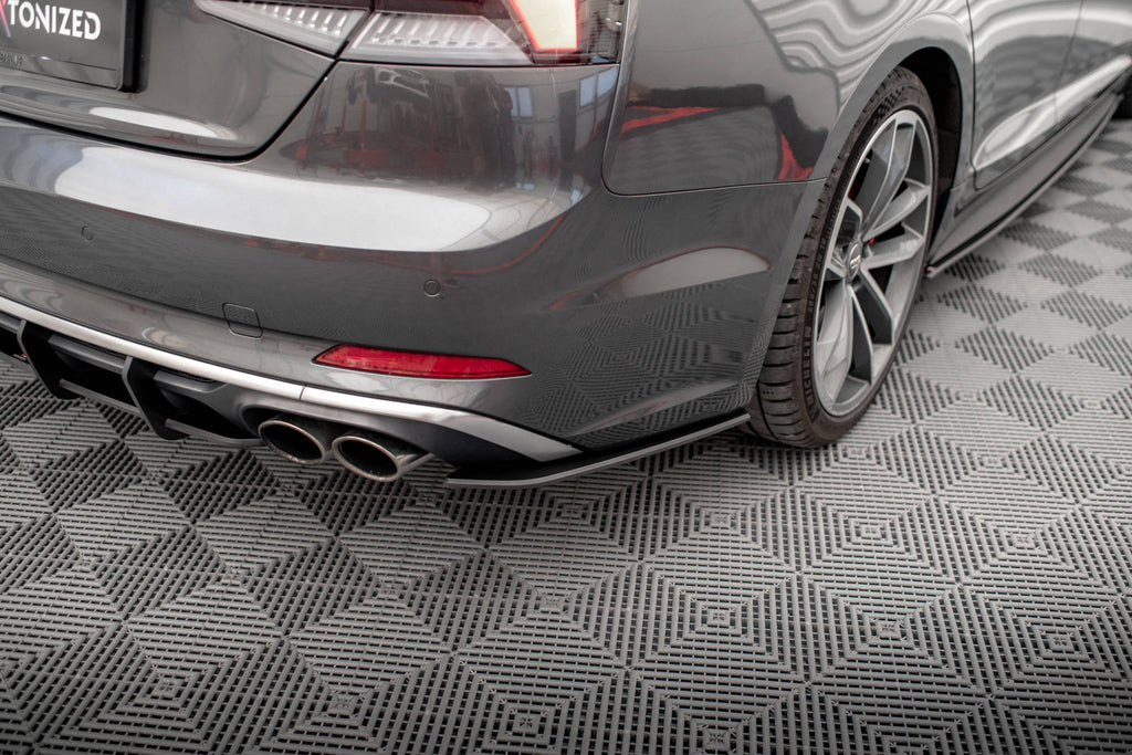 Maxton Design Street Pro Heck Ansatz Flaps Diffusor passend für Audi S5 Coupe / Sportback F5
