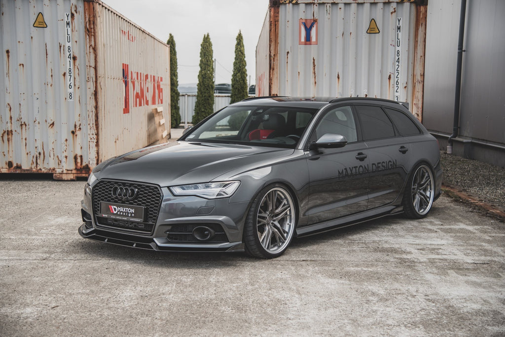 Maxton Design Street+ Seitenschweller Leisten passend für Audi A6 / A6 C7 S-line/ S6 C7 Facelift