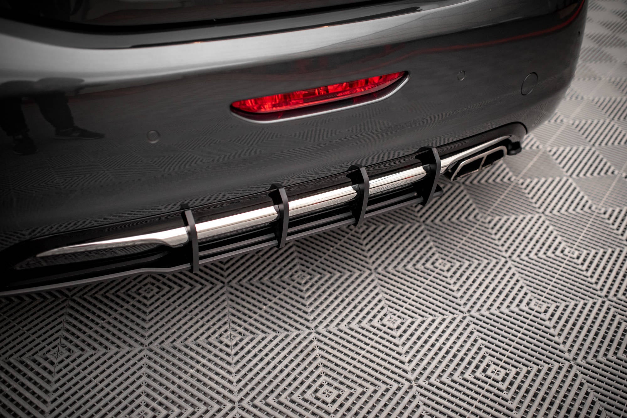 Maxton Design Street Pro Heckschürze passend für Peugeot 208 GTi Mk1