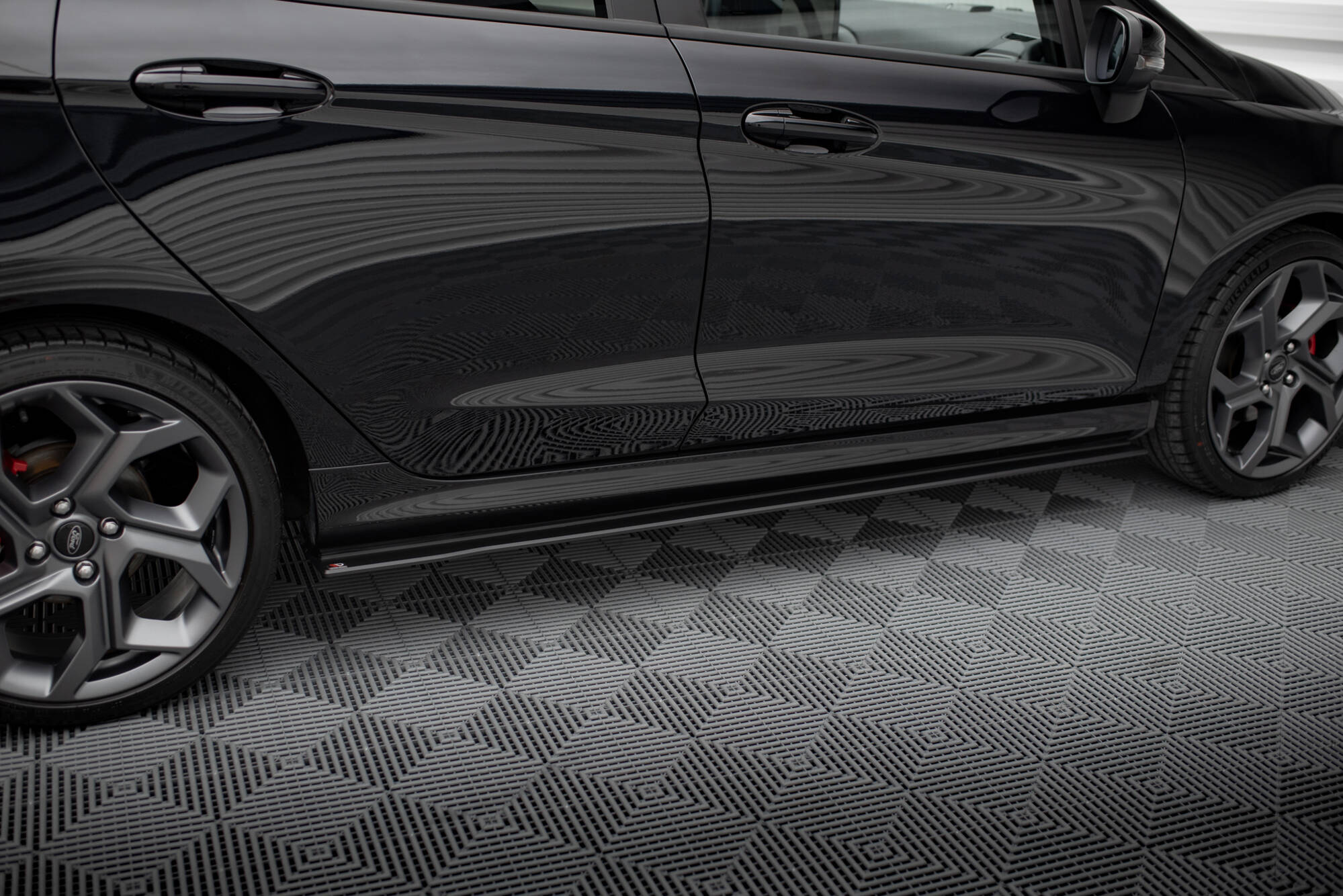 Maxton Design Street Pro Street+ Seitenschweller Leisten passend für Ford Fiesta ST / ST-Line Mk8
