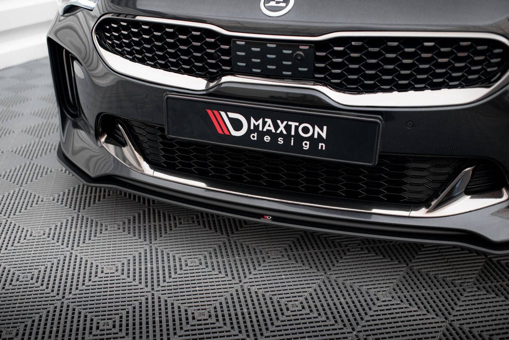 Maxton Design Street Pro Street+ Spoilerlippe Front Ansatz passend für Kia Stinger GT / GT-Line / Standard Mk1