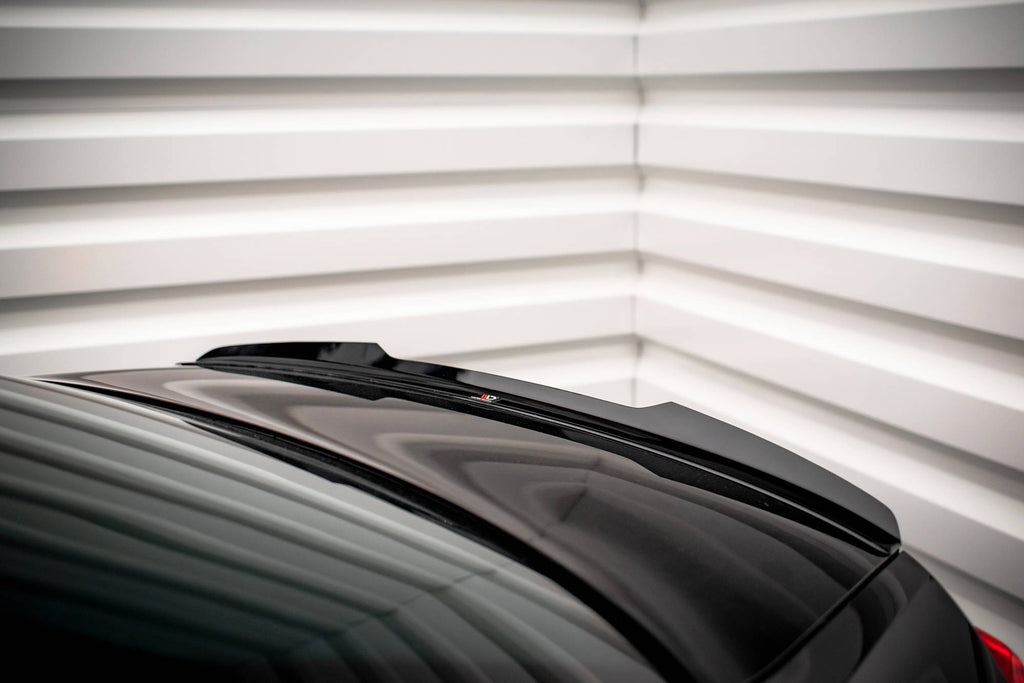 Maxton Design Spoiler CAP passend für VW Passat Limousine B8 Facelift schwarz Hochglanz