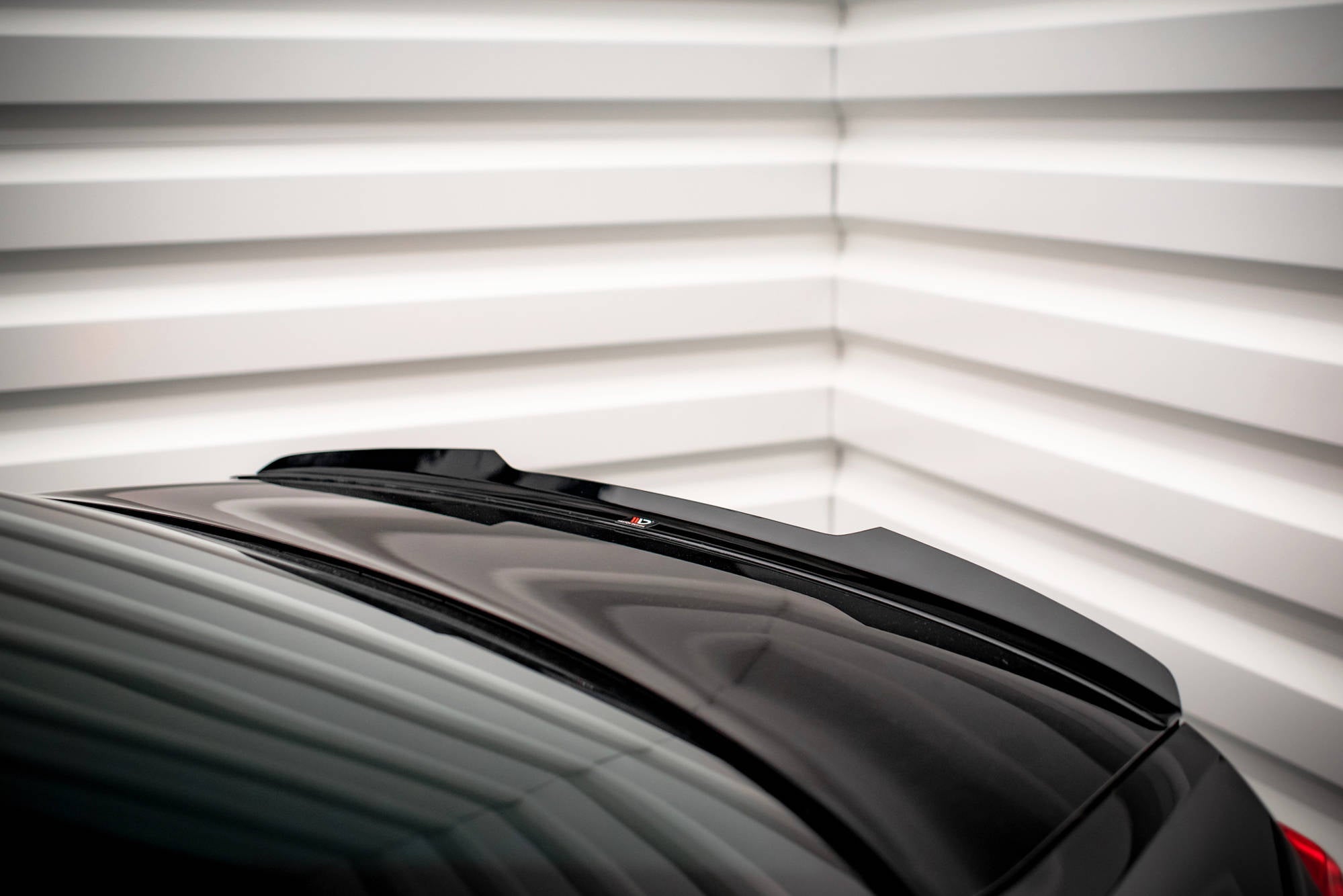 Maxton Design Spoiler CAP passend für VW Passat Limousine B8 Facelift schwarz Hochglanz