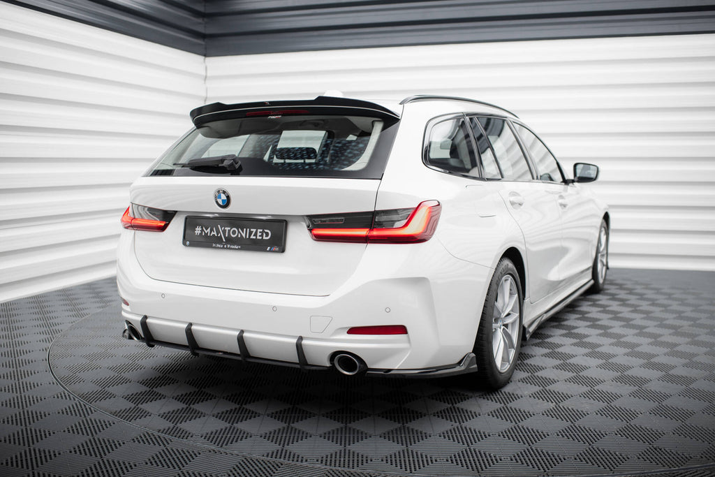 Maxton Design Street Pro Heckschürze passend für BMW 3er Limousine / Touring G20 / G21 Facelift