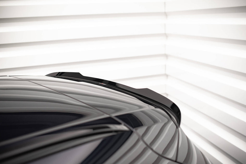 Maxton Design Spoiler CAP passend für BMW X5 M F85 schwarz Hochglanz