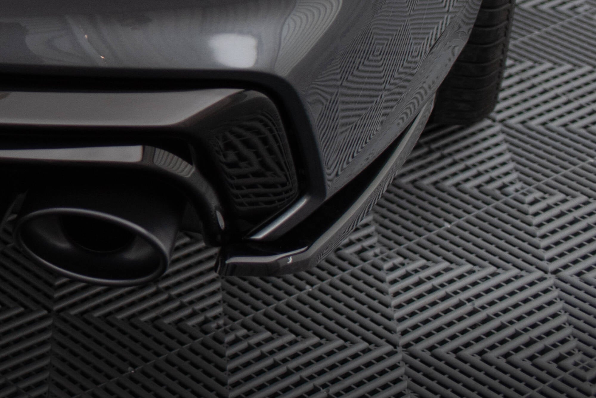 Maxton Design Heck Ansatz Flaps Diffusor passend für Audi A7 S-Line C8 / S7 C8 / C8 Facelift / S7 Facelift schwarz Hochglanz