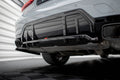Maxton Design Street+ Mittlerer Diffusor RACE passend für V.1 BMW M340i G20 / G21 Facelift schwarz Hochglanz